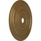Ekena Millwork Cole Ceiling Medallion (Fits Canopies up to 9 1/8"), 25 3/8"OD x 3 3/8"ID x 1 3/8"P, Pale Gold CM25COPAS - alternate 3
